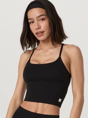 Vuori AllTheFeels Support Tank 2.0 in Black